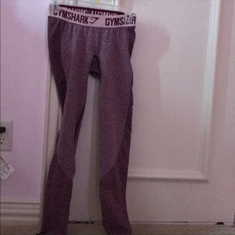 purple gymshark flex low rise leggings